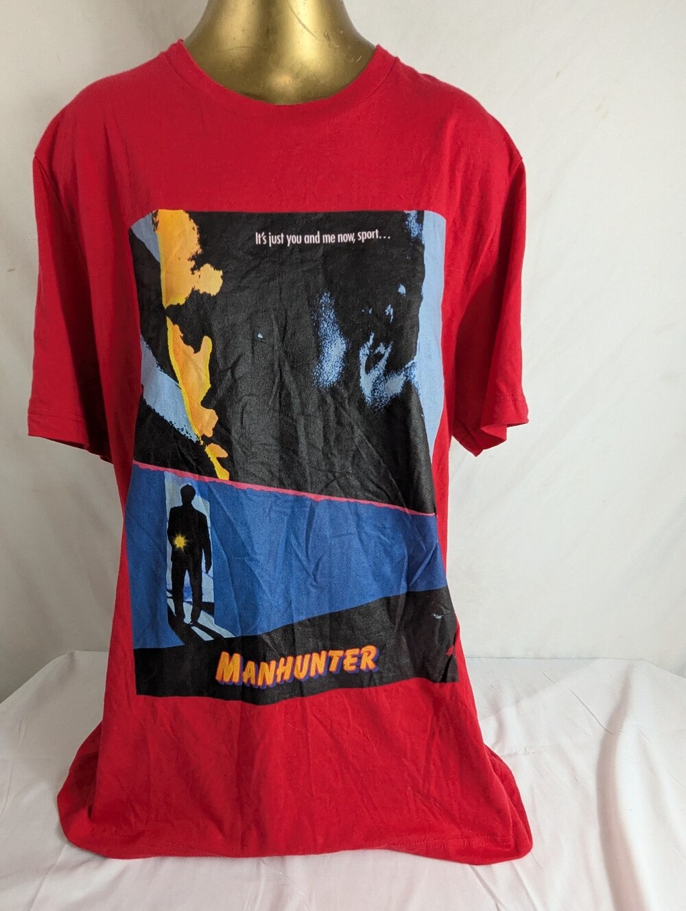 Manhunter Movie Red T-shirt XL